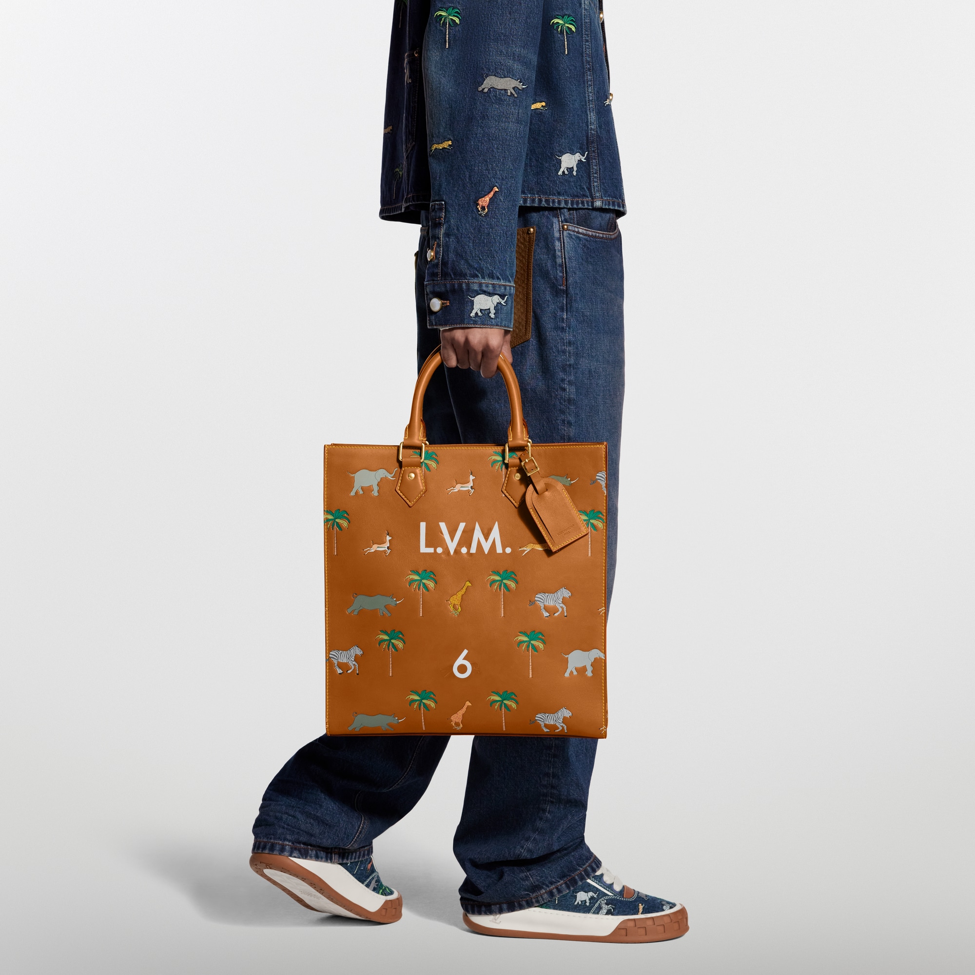LV × ザ・ダージリン リミテッド サックプラ その他のレザー｜ルイ